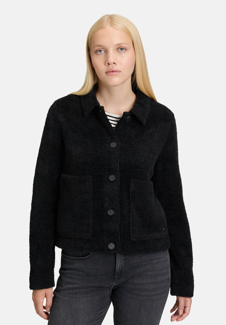 Betty Barclay_Black_Casual Jacket with Collar_4312-3267_9045_01