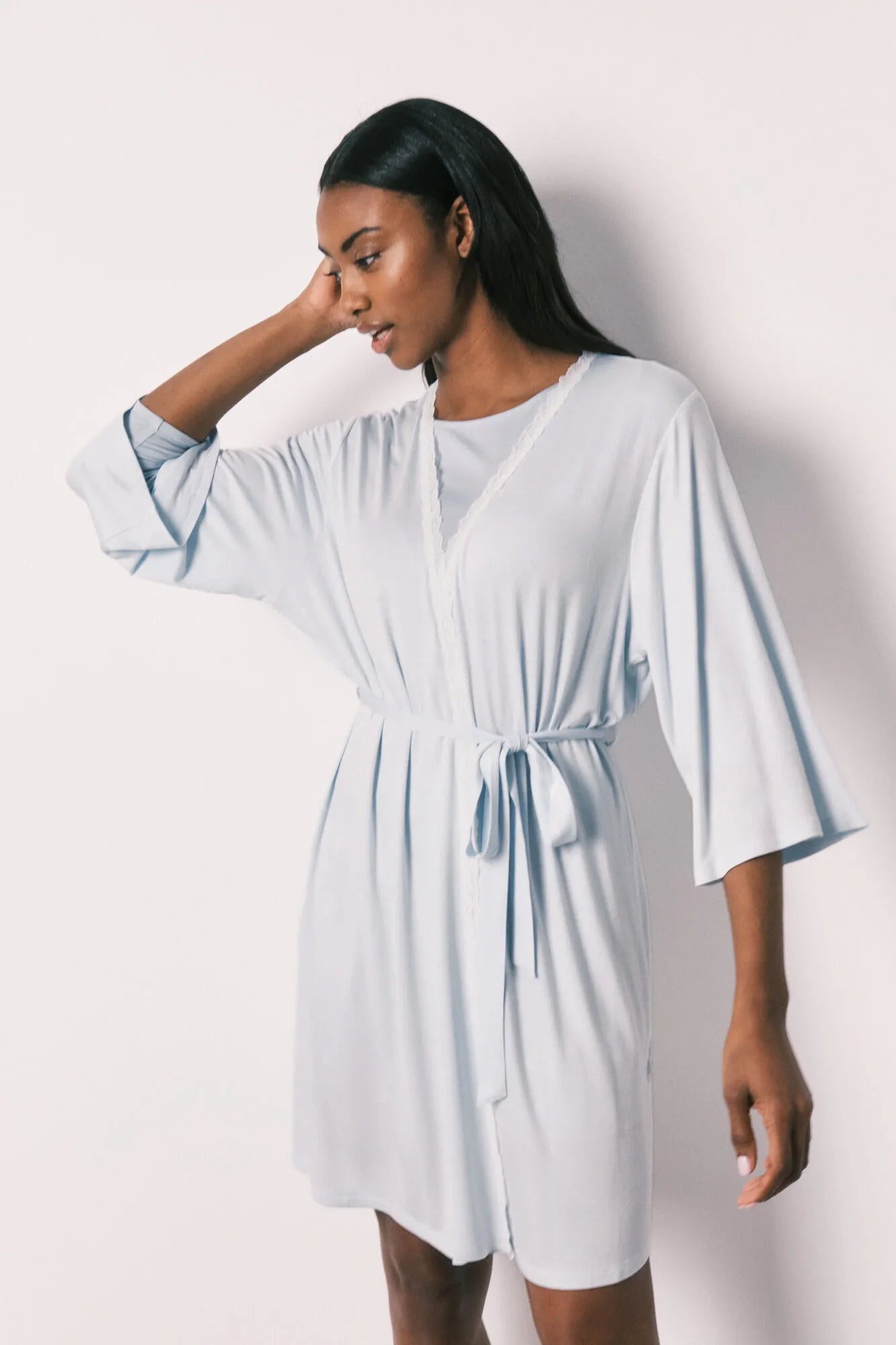 Women Secret_Light Blue_Blue Viscose Soft Touch Midi Robe_4353597_17_01