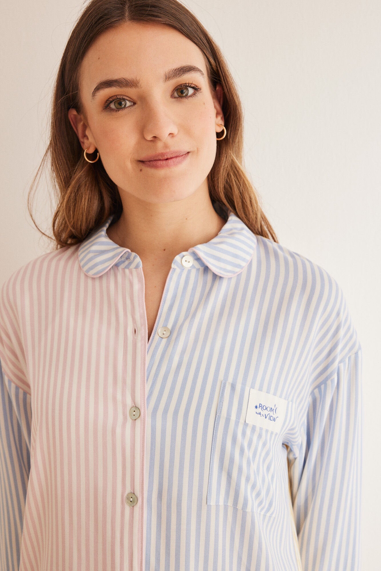 Multicoloured Long Sleeves Camisoles_4367485_98_02