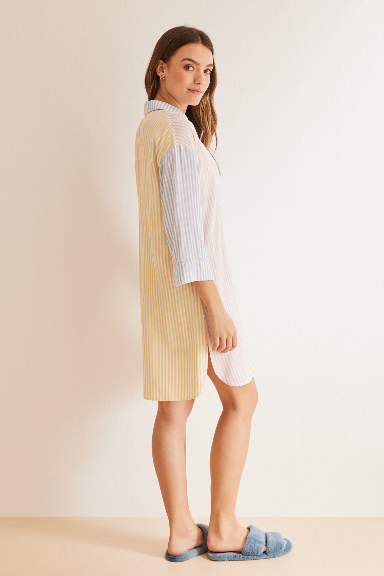 Multicoloured Long Sleeves Camisoles_4367485_98_06