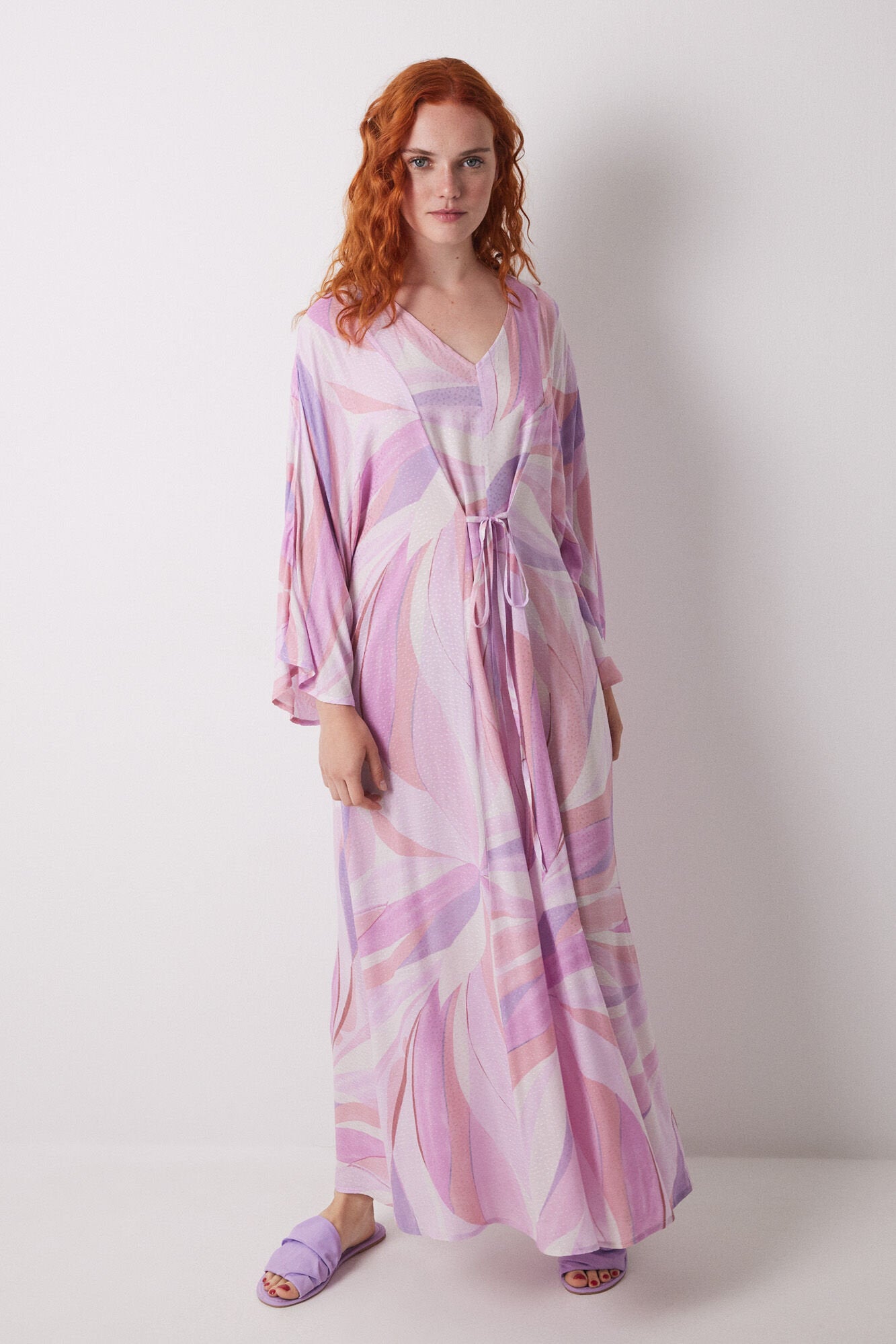 Women Secret_Geometric Allover Viscose Midi Dress_4369318_79_01