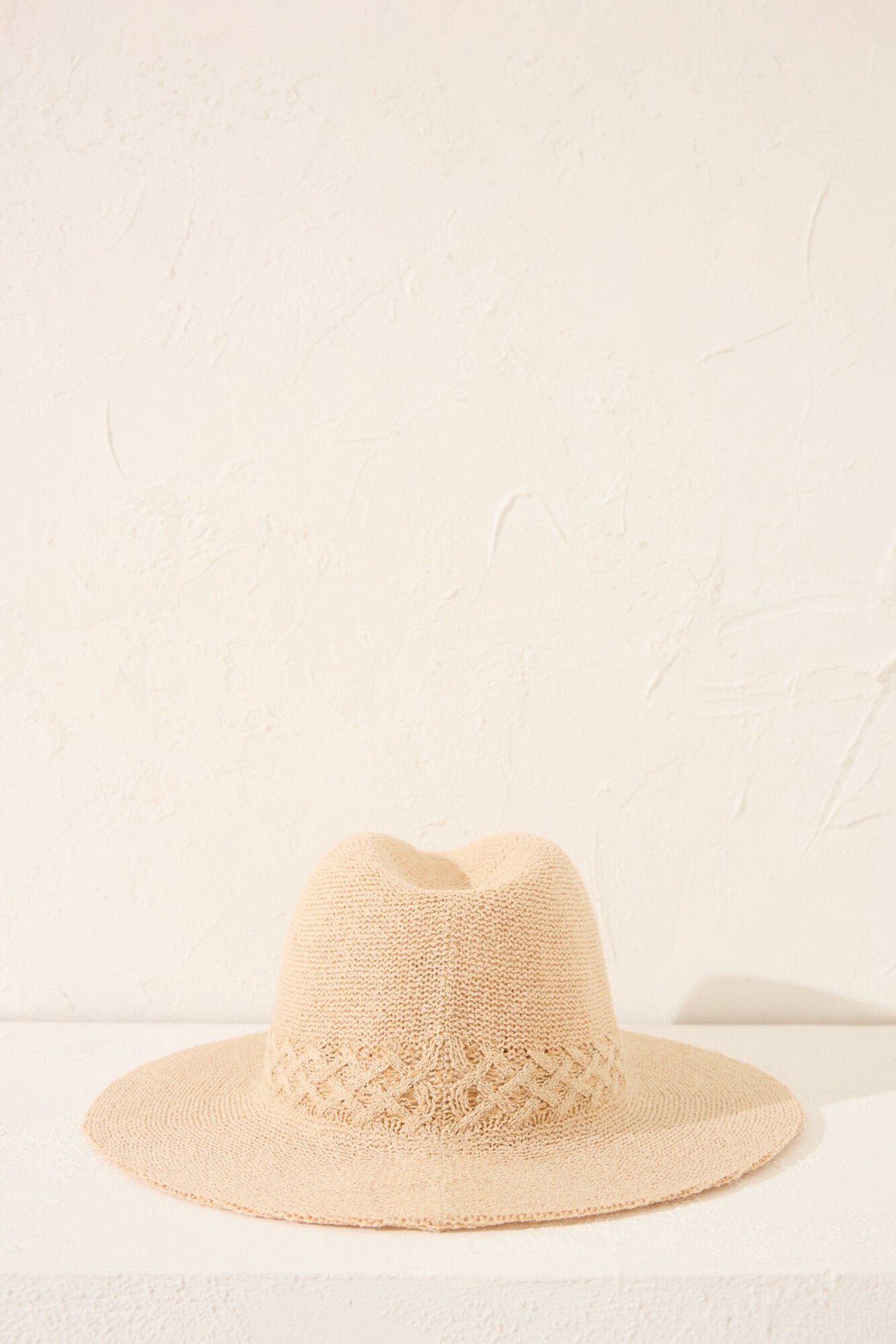 Women Secret_Shiny Braided Cotton Hat_4389641_38_03