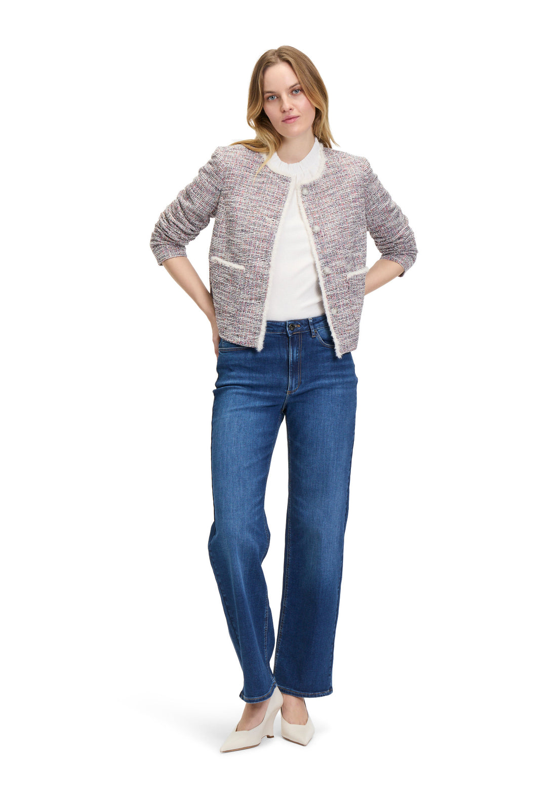 Twill Blazer Style Jacket_4396-3062_4811_02