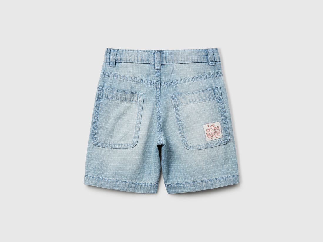 Benetton_Straight Check Shorts_43Z9G902R_902_02