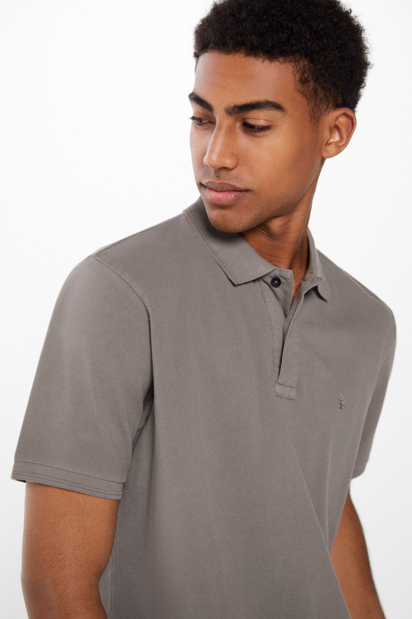 Classic Polo Shirt With Monochrome Logo_4407017_43_02