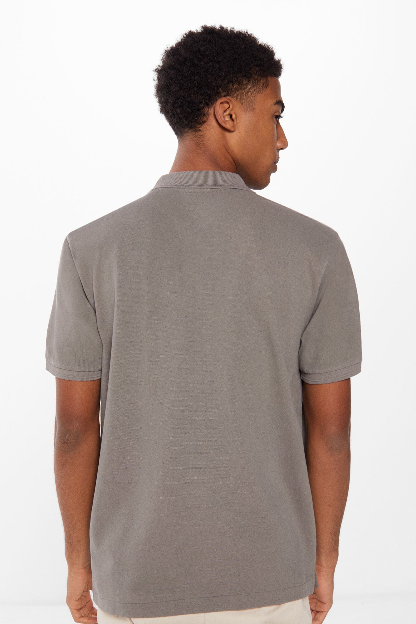Classic Polo Shirt With Monochrome Logo_4407017_43_03