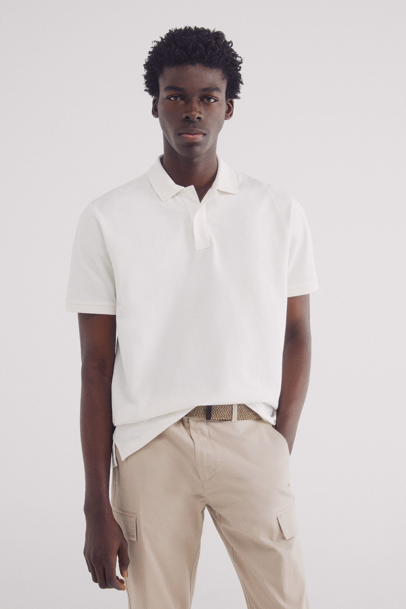 Springfield_Regular Fit Structured Polo_4409004_98_01
