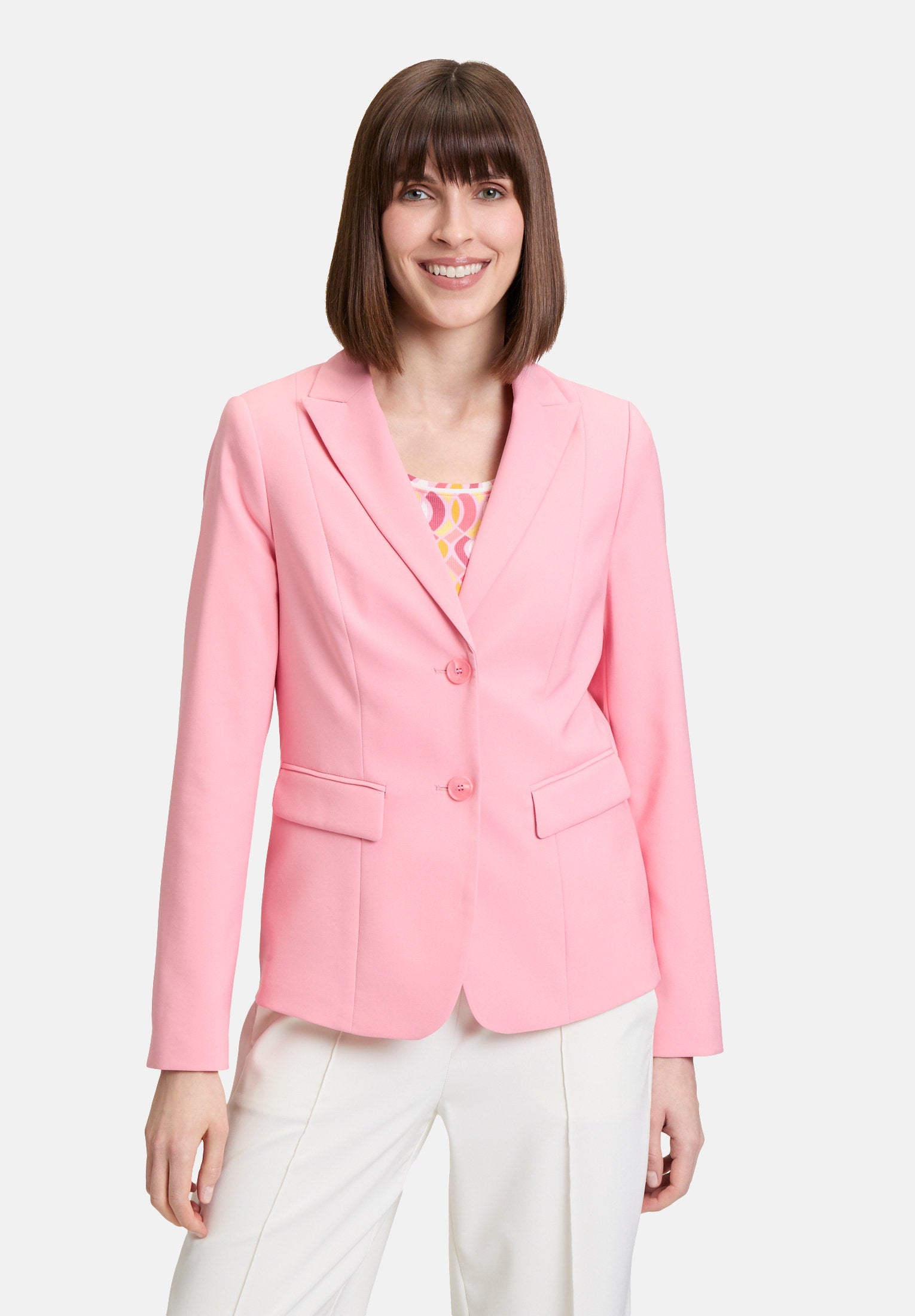 Betty Barclay_Short Blazer Long Sleeves_4411-1080_4088_01