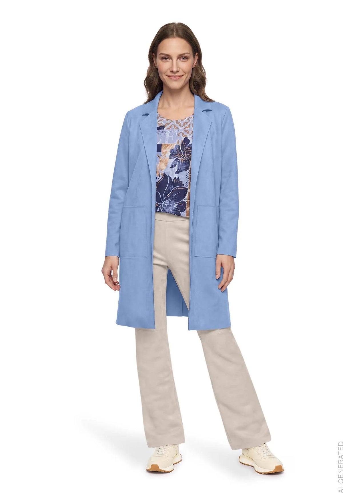 Betty Barclay Infinity Women Long Blazer SKU: 4412-1178_8308 Image 02
