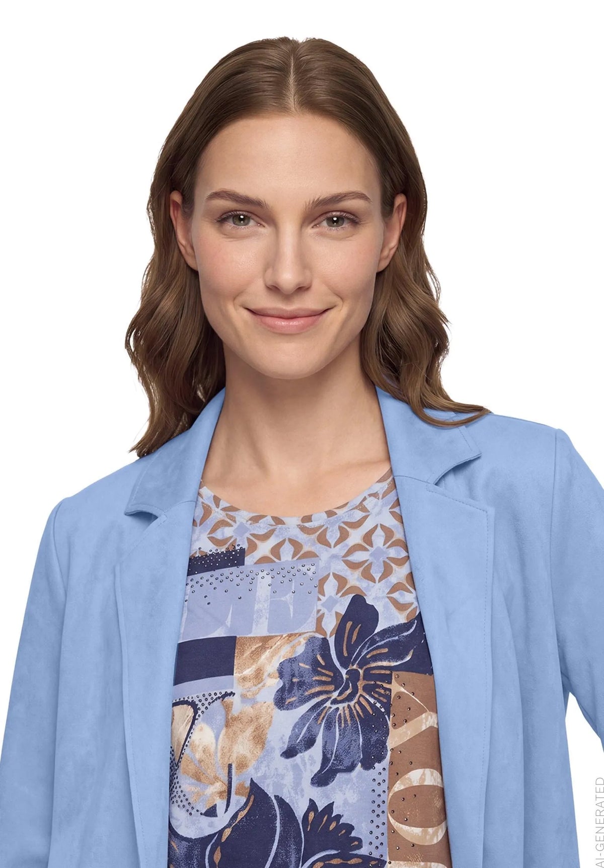 Betty Barclay Infinity Women Long Blazer SKU: 4412-1178_8308 Image 04