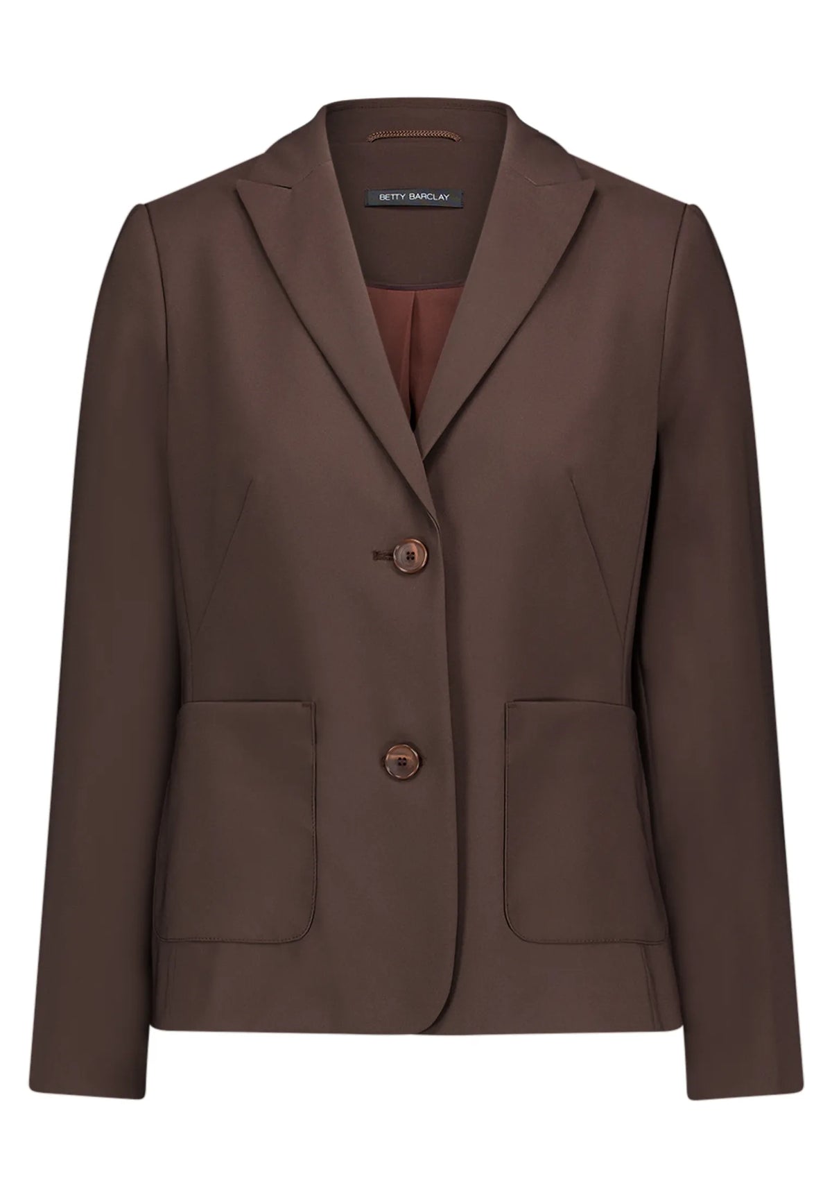 Betty Barclay Light Maroon Women Blazer Jacket SKU: 4417-1080_7410 Image 01