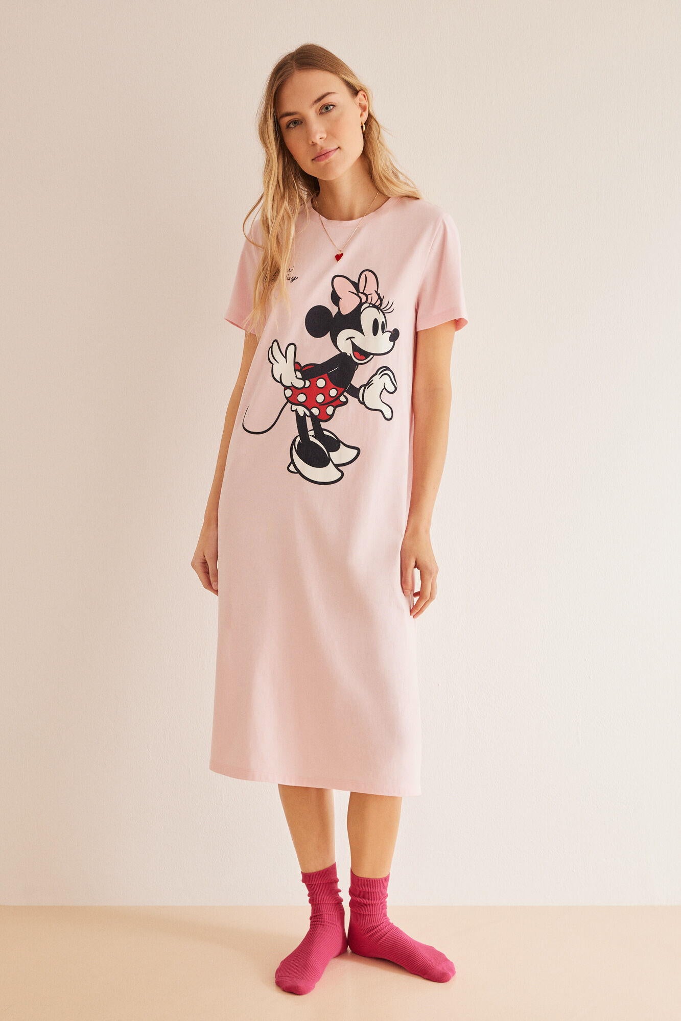 Short Sleeve Medium Nightdress_4447703_71_03