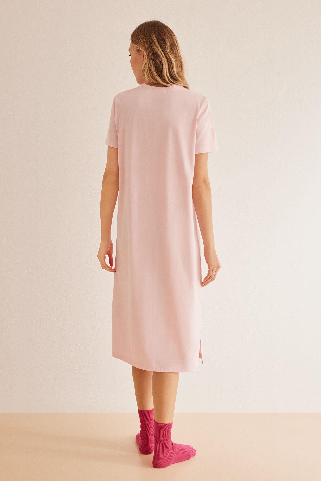Short Sleeve Medium Nightdress_4447703_71_05