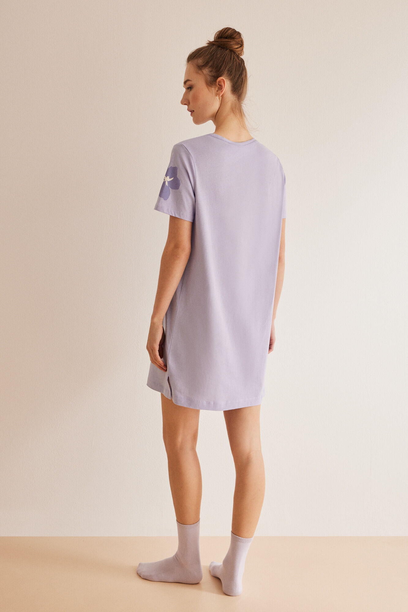 Short Sleeve Short Nightdress_4447706_75_06