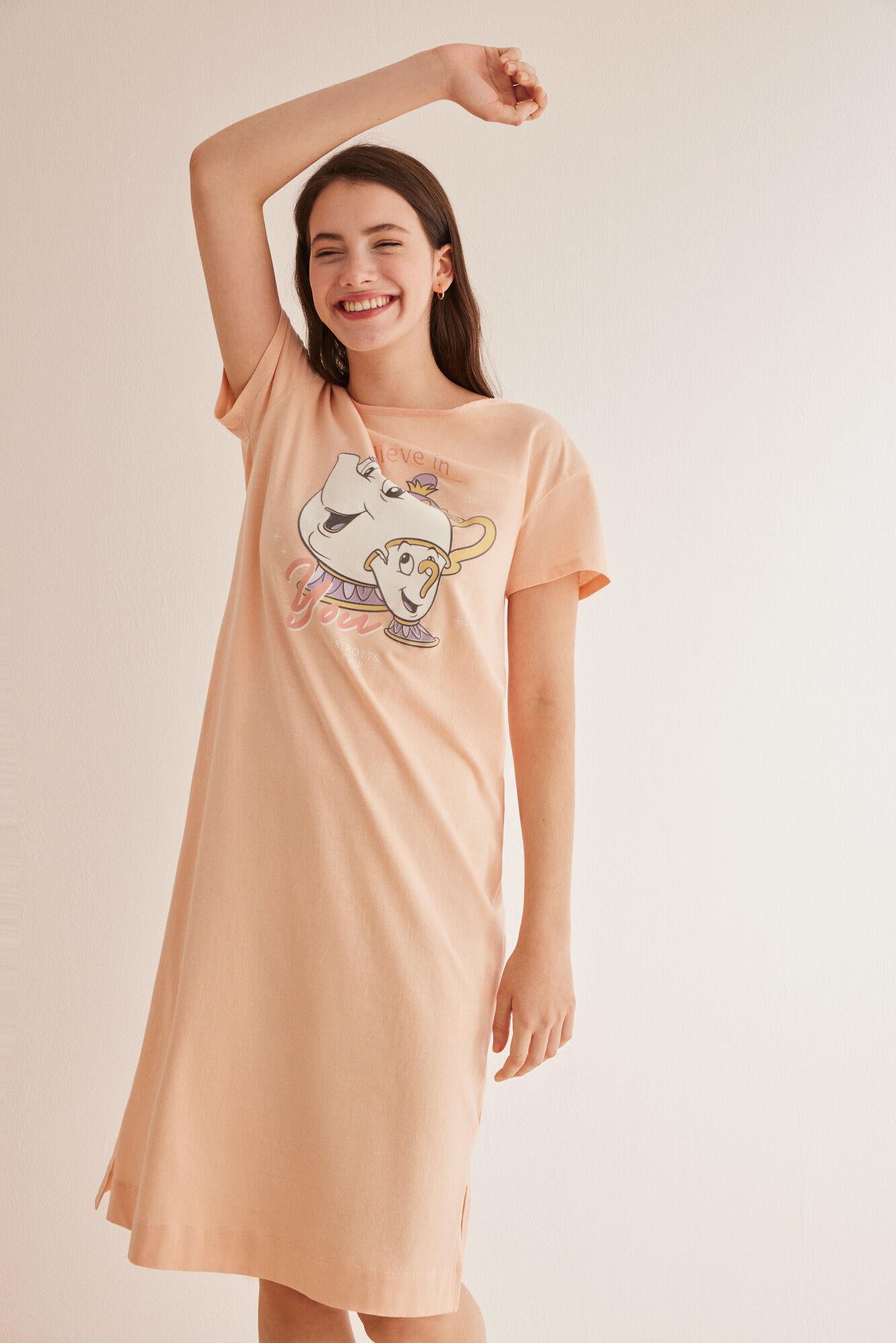 Short Sleeve Medium Nightdress_4447709_72_03