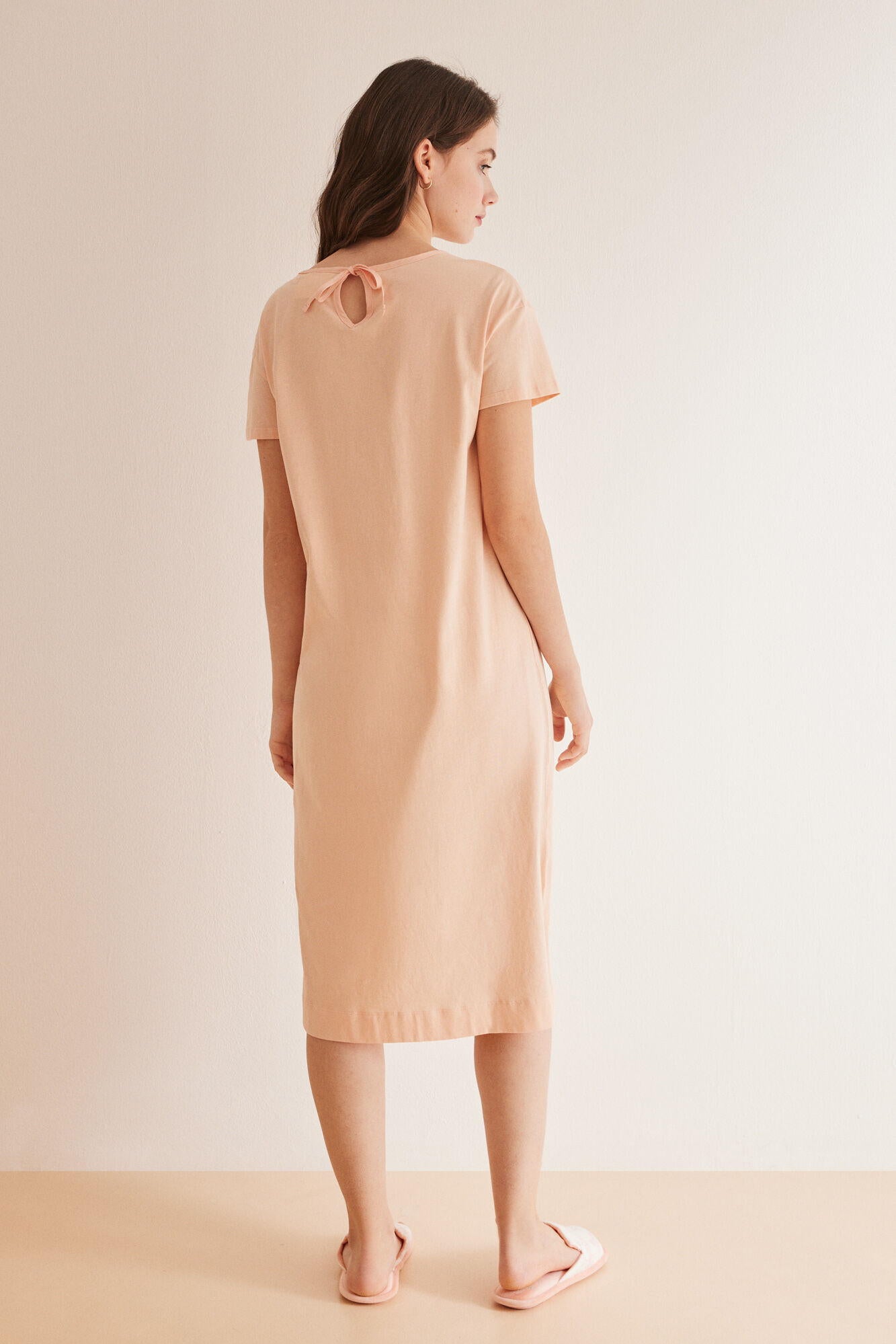 Short Sleeve Medium Nightdress_4447709_72_04
