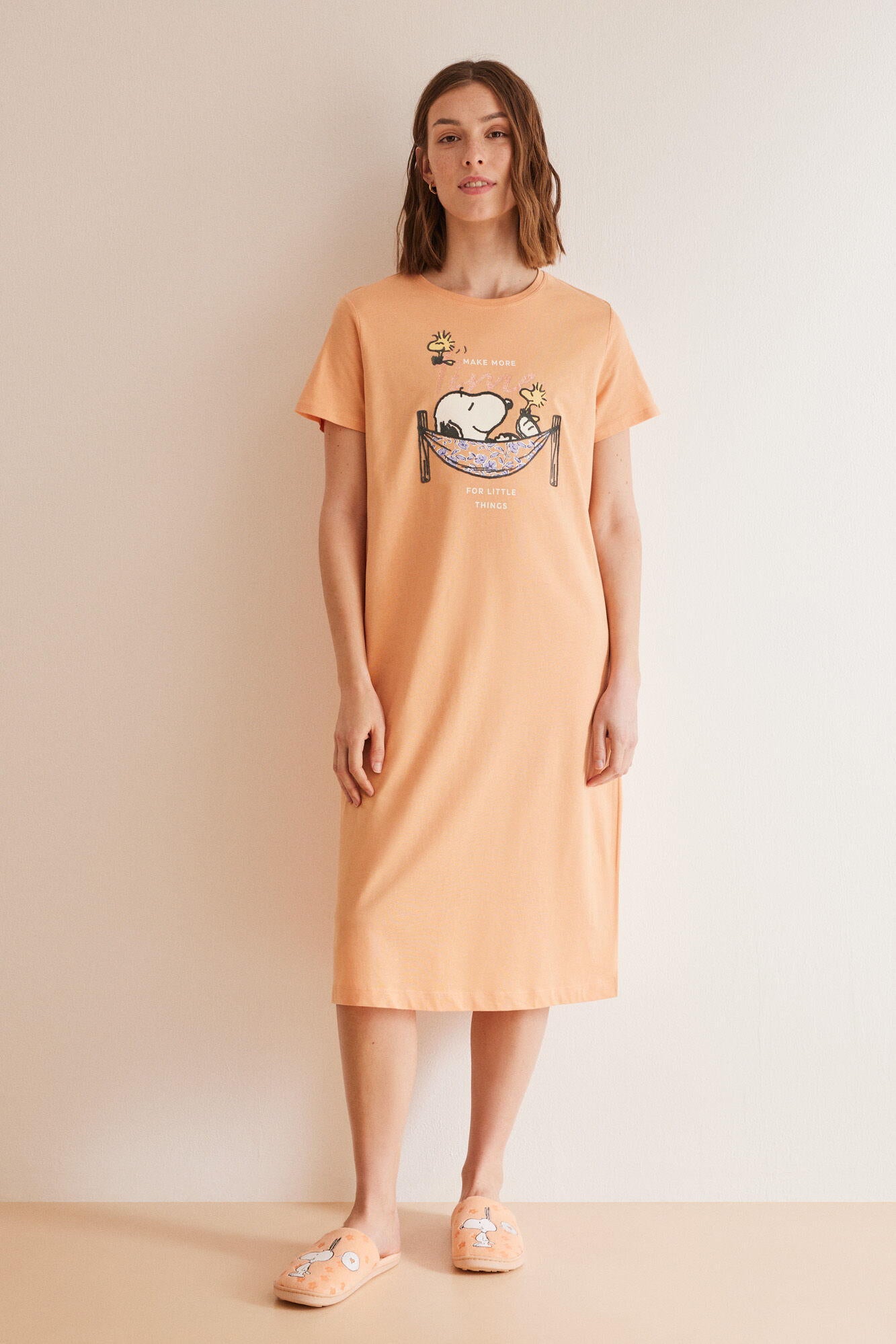 Short Sleeve Medium Nightdress_4447711_66_01