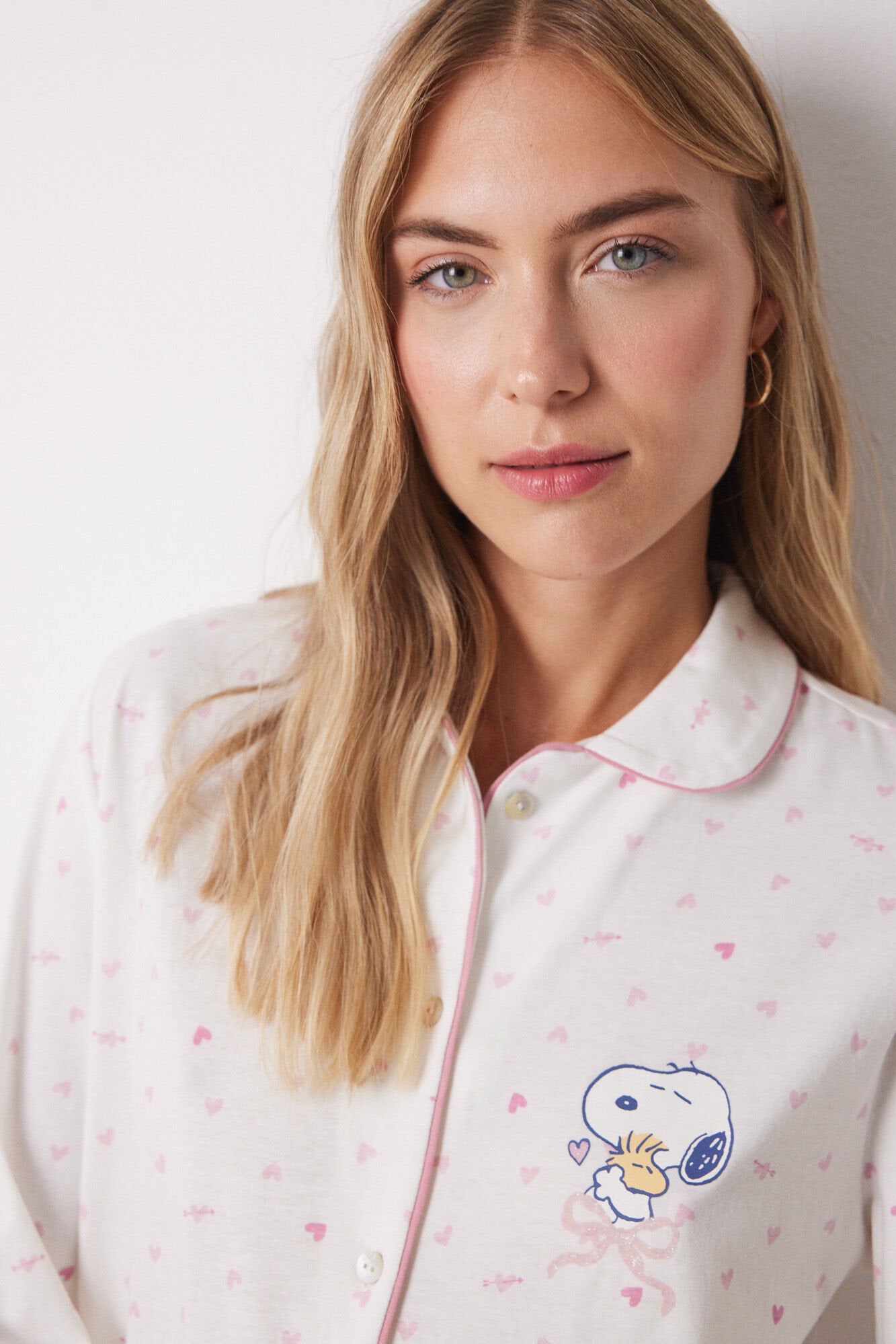 Women Secret_100% Cotton Nightgown with Pink Heart_4449081_73_02