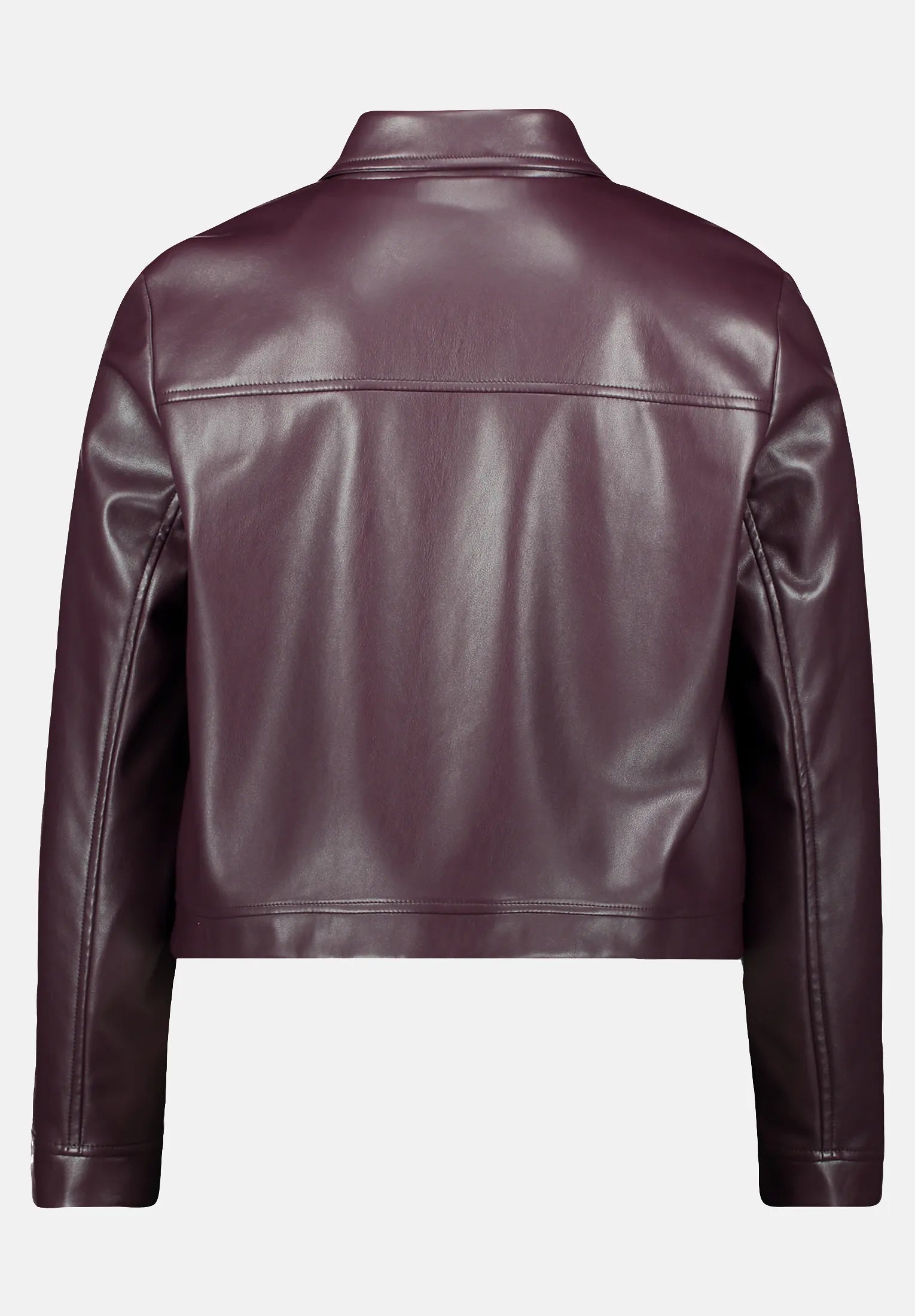 Betty Barclay_Dark Aubergine_Long-Sleeved Leather Jacket_4458-3127_4685_05