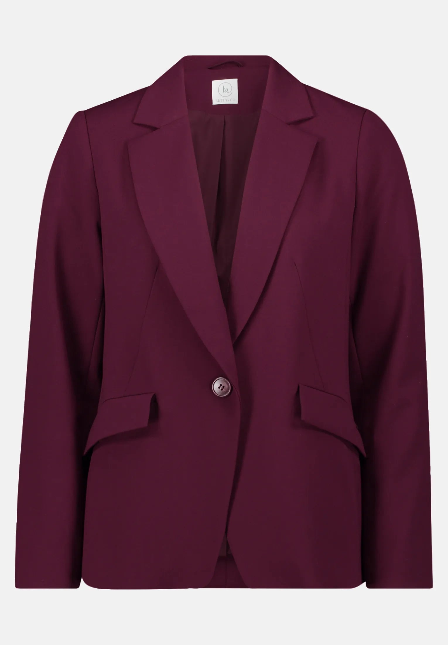 Betty Barclay_Dark Aubergine_Short Blazer with Pockets_4459-3747_4685_04