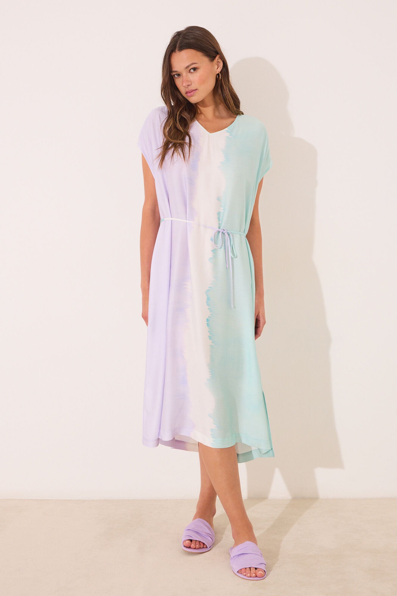 Women Secret_Long Tie-Dye Viscose Dress_4472472_98_03