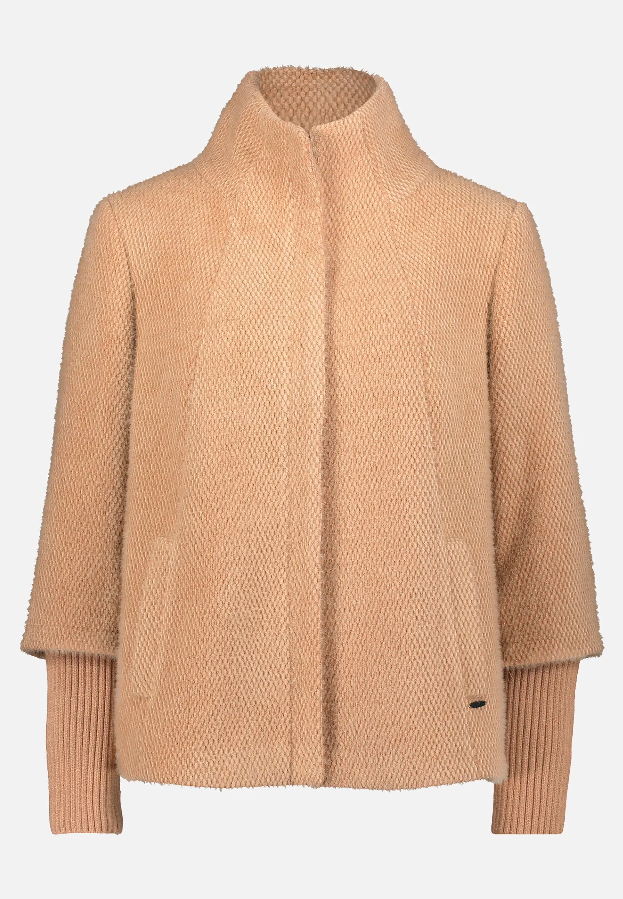 Betty Barclay_Golden Camel_Cozy Jacket with Ribbed Cuffs_4474-3267_7030_04
