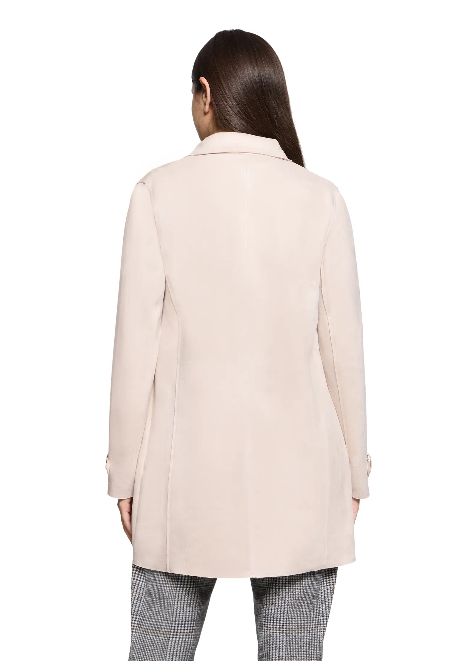 Betty Barclay Soft Nature Women Long Jacket with Lapel Collar SKU: 4484-3396_1098 Image 03