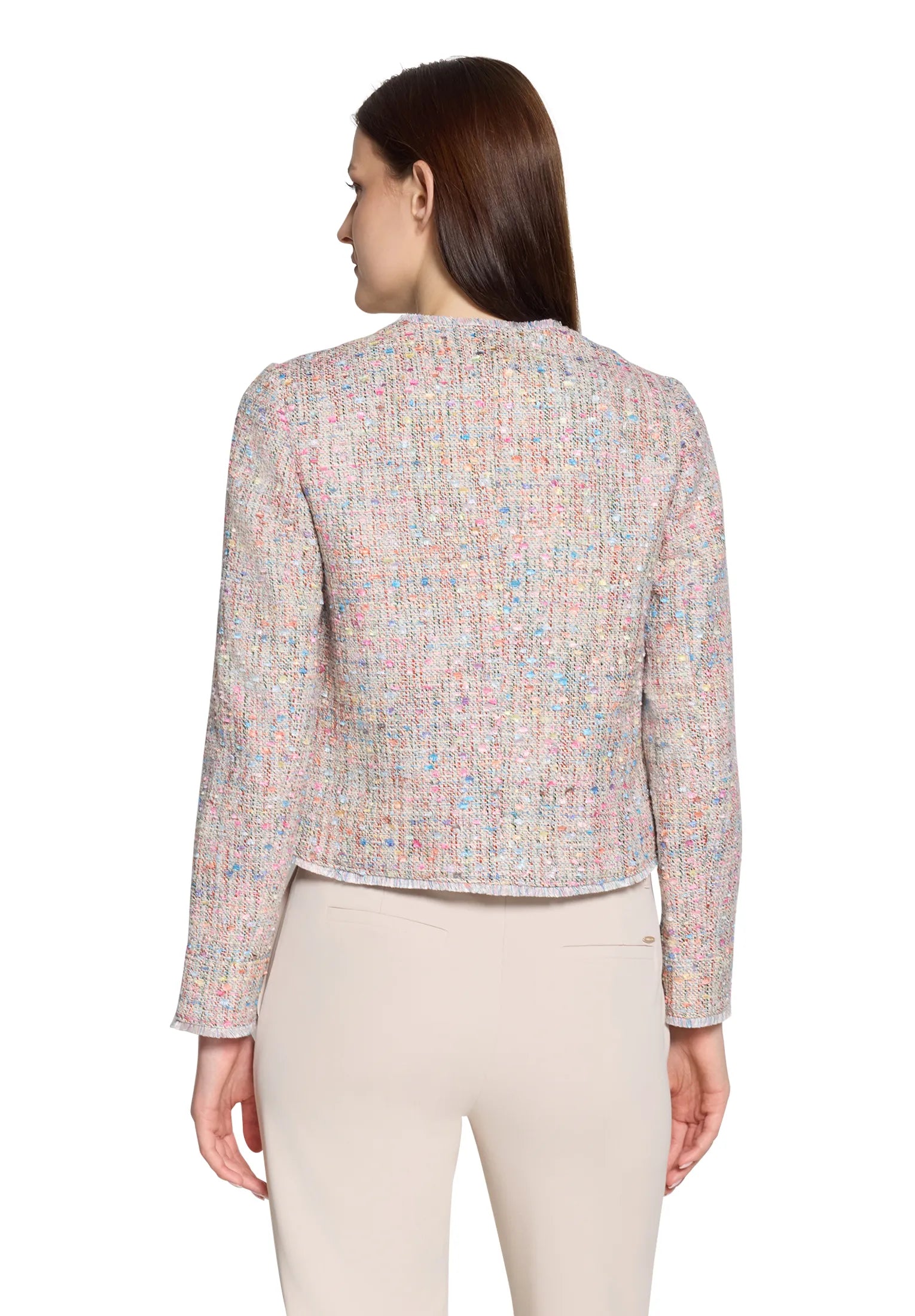 Betty Barclay Varicolored Women Blazer Short Single Breasted 1/1 Sleeve SKU: 4509-3252_1900 Image 03