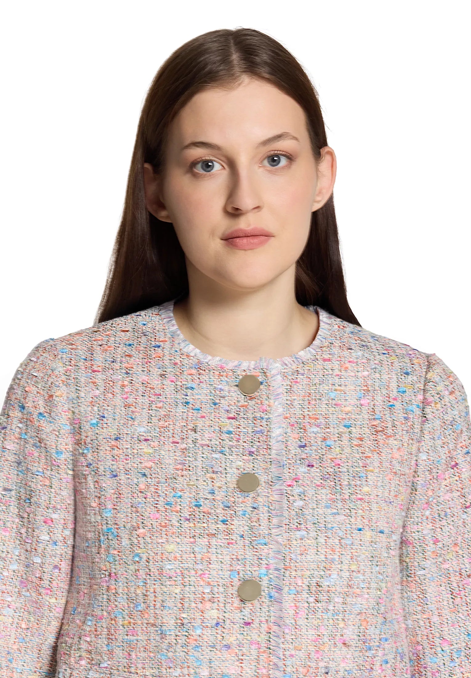 Betty Barclay Varicolored Women Blazer Short Single Breasted 1/1 Sleeve SKU: 4509-3252_1900 Image 06