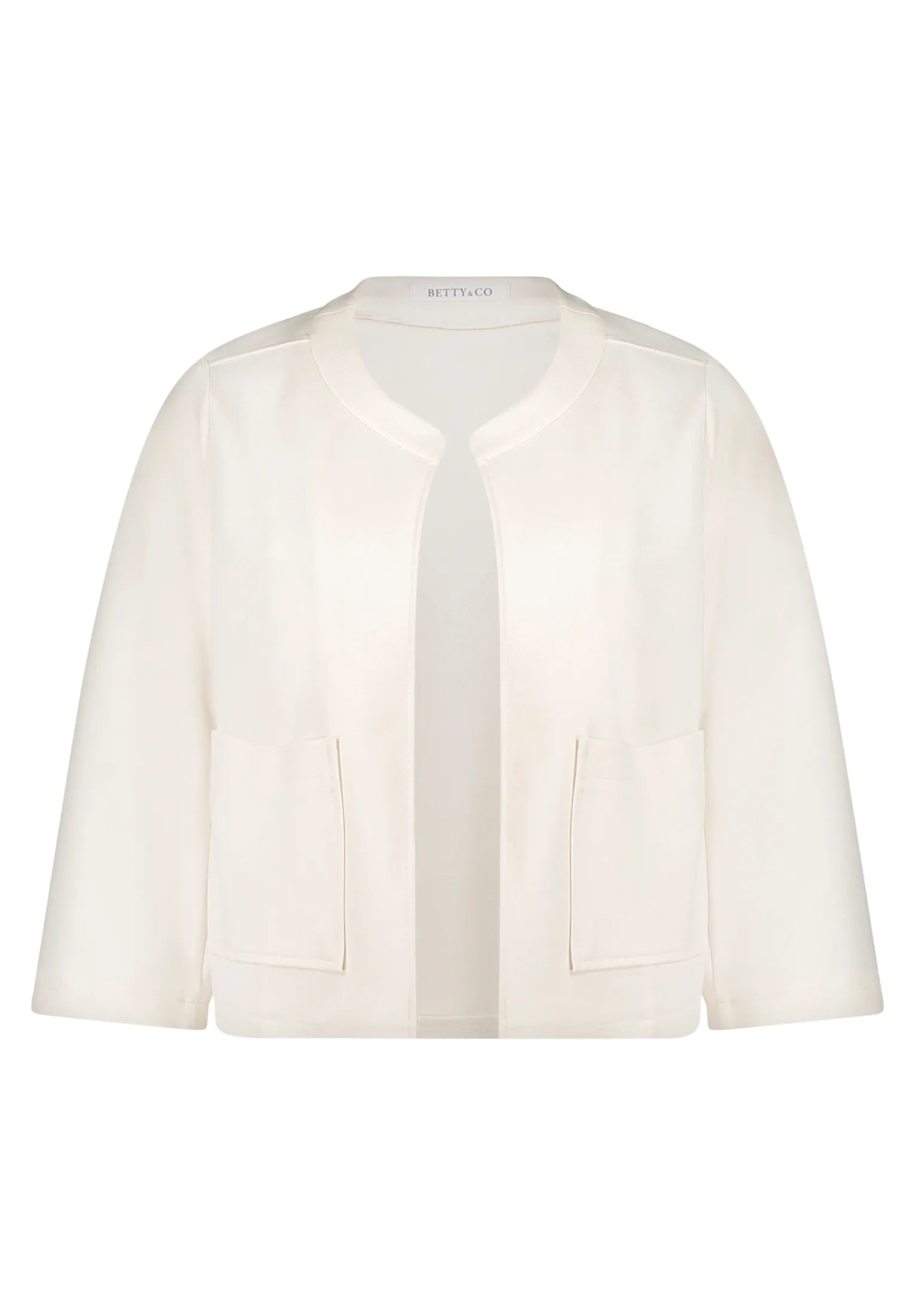 Betty Barclay Arctic Wolf Women Blazer Jacket Short 3/4 Sleeve SKU: 4518-3411_1045 Image 04