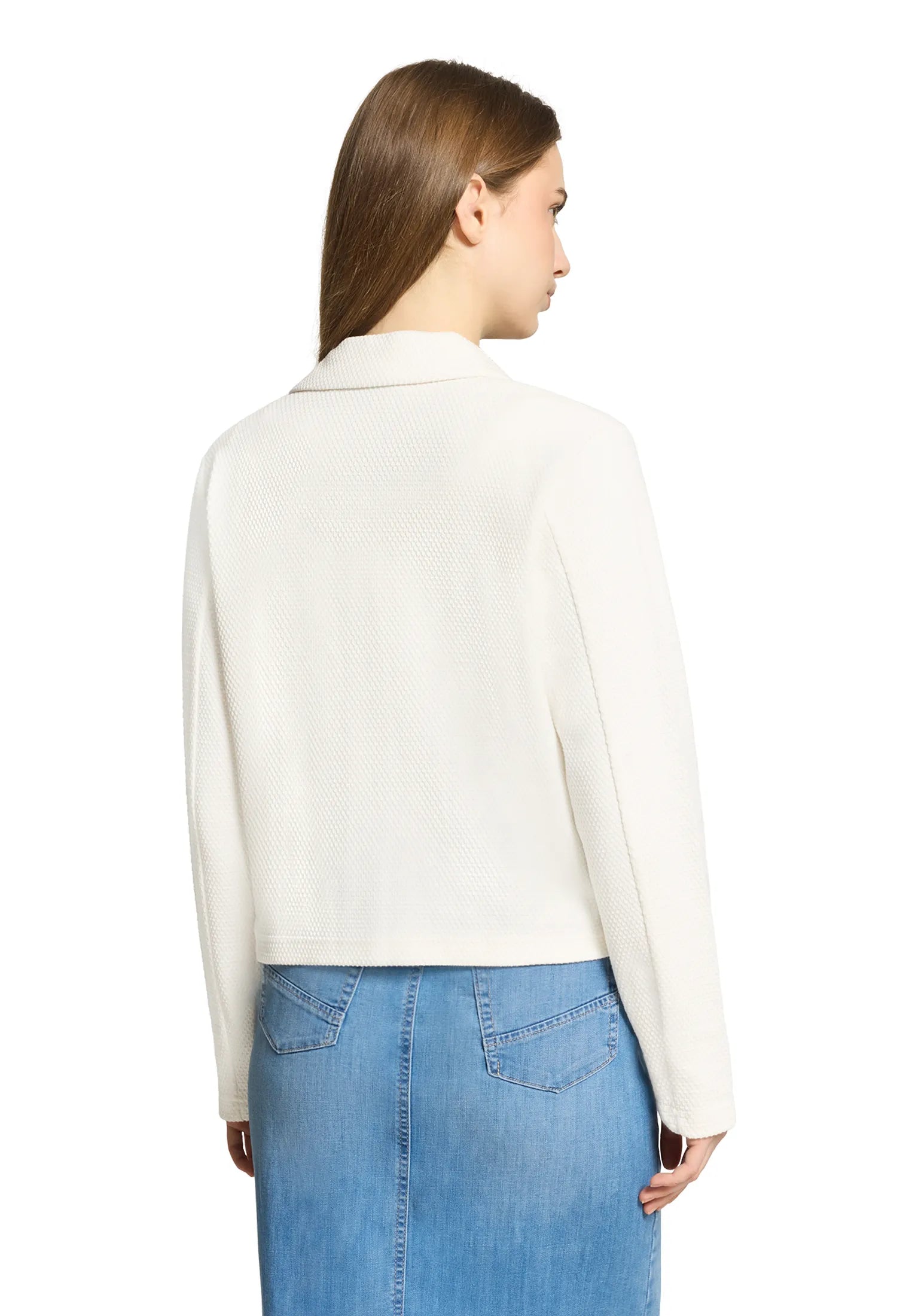 Betty Barclay Offwhite Women Long-Sleeved Sweatshirt SKU: 4529-1182_1014 Image 05