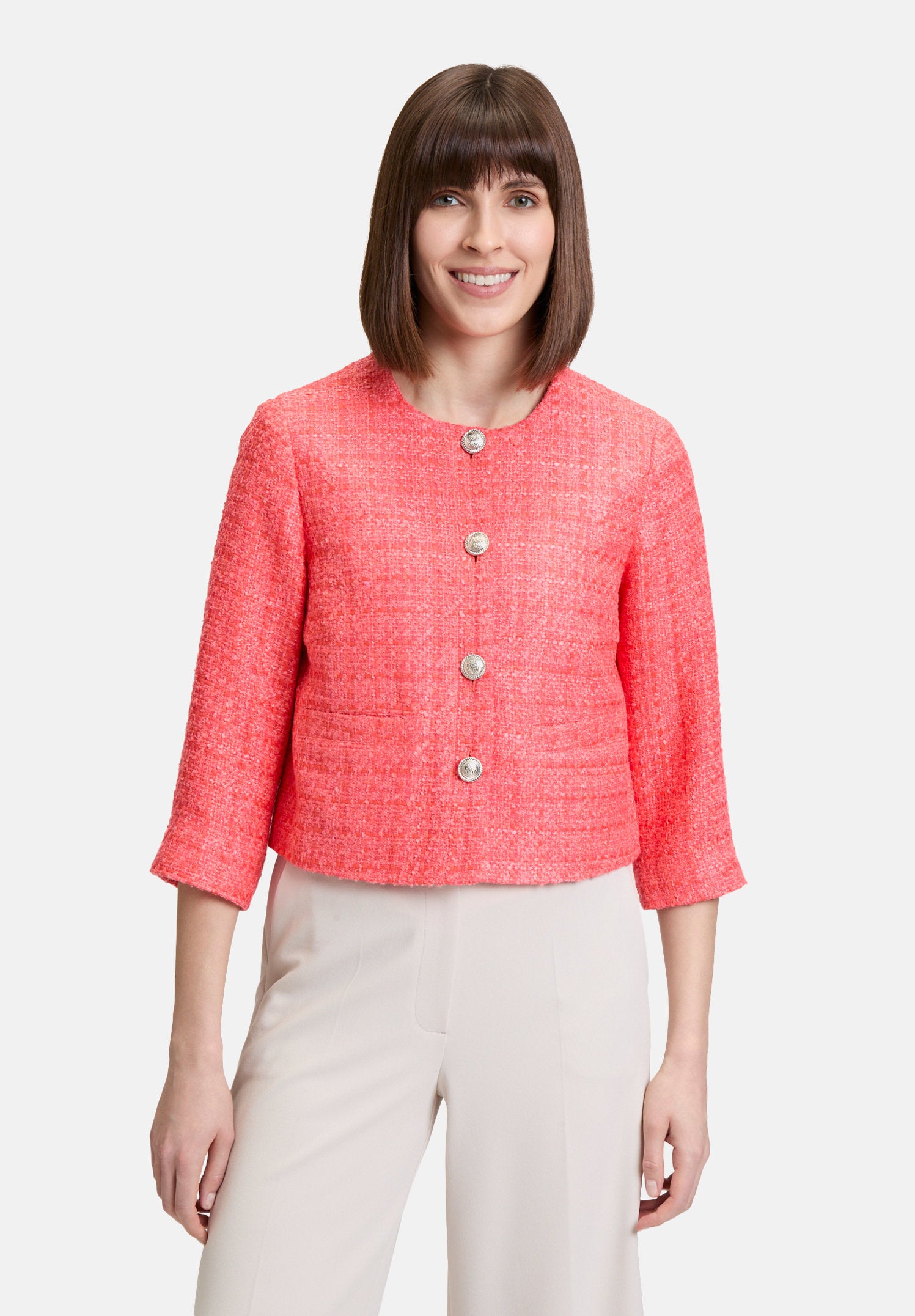 Betty Barclay_Fringed Blazer Jacket_4530-1156_4052_02