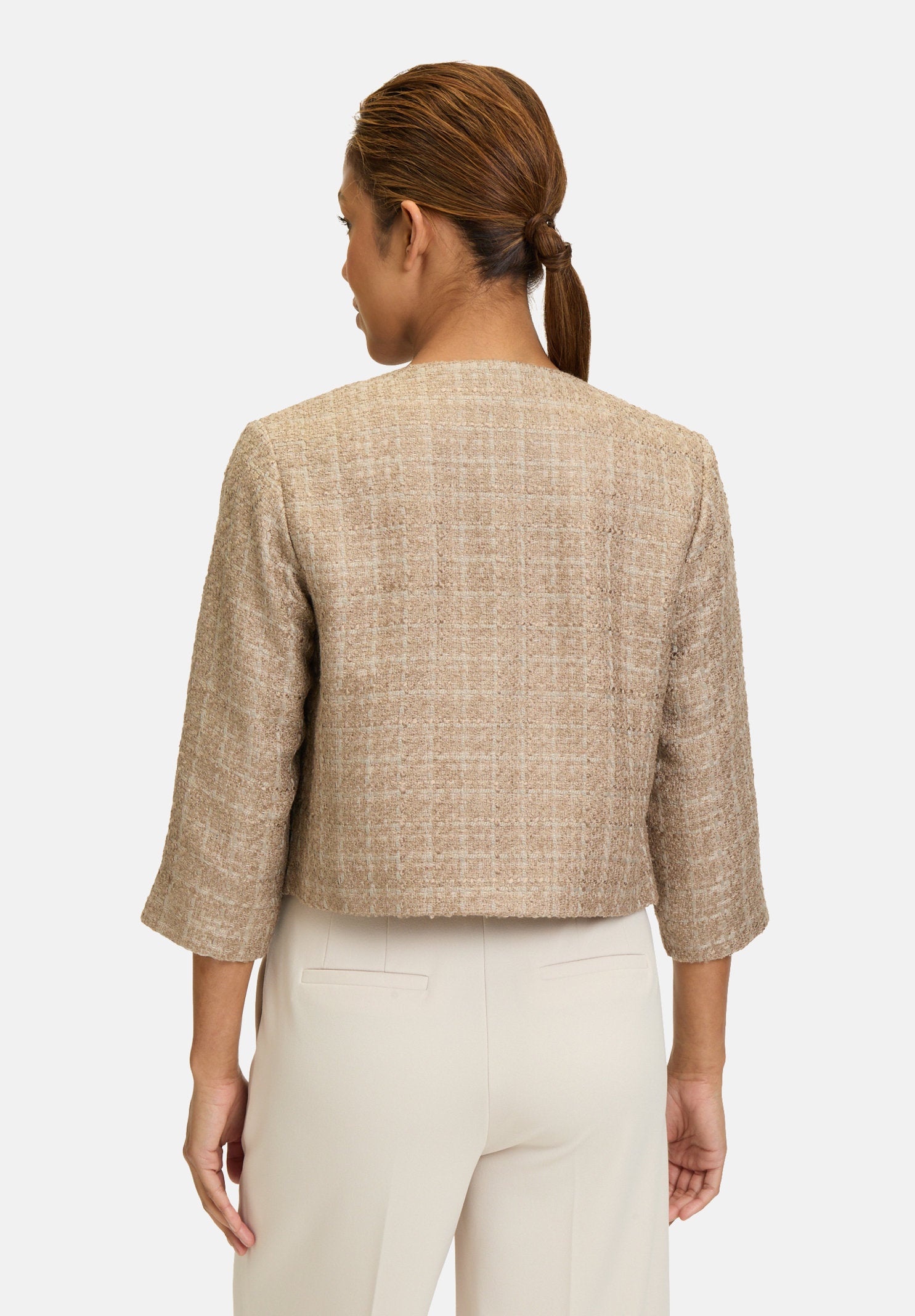 Betty Barclay_Fringed Blazer Jacket_4530-1156_7316_03