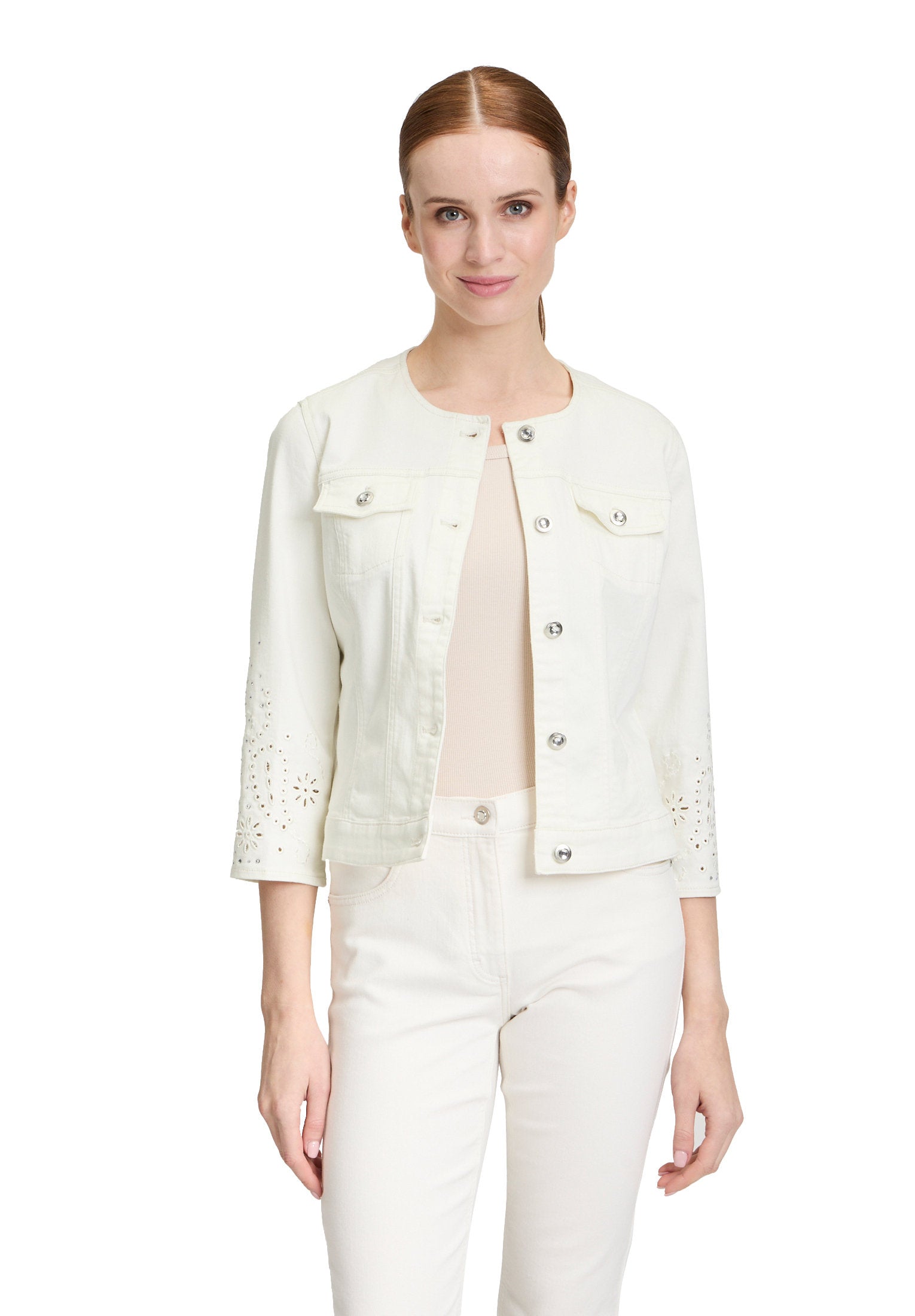 Betty Barclay_Denim Jacket with 3/4 Sleeves_4546-1323_1014_01