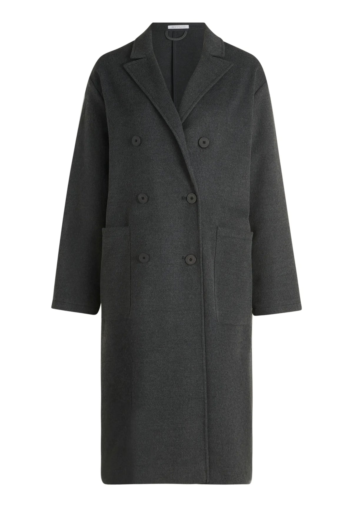 Betty Barclay Dark Grey Melange Women Light Coat SKU: 4561-3215_9711 Image 01