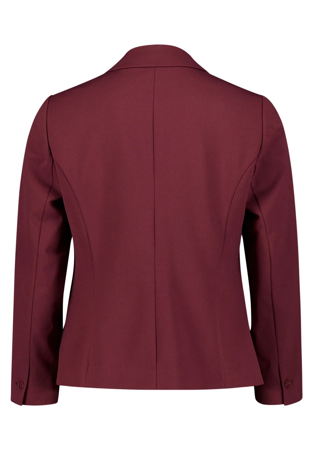 Betty Barclay Fall Burgundy Women Short Blazer SKU: 4574-3747_4626 Image 07