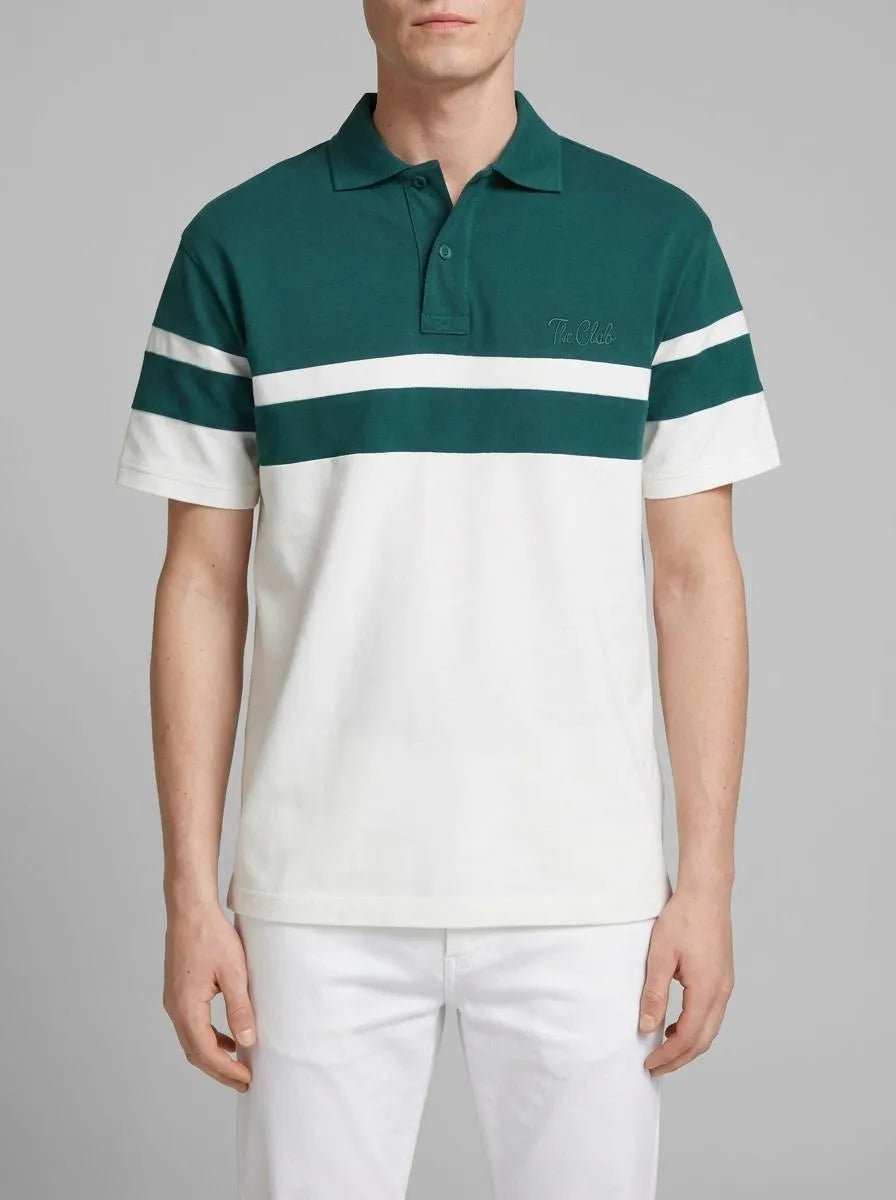 Springfield Green Men PiquŽ Regular Fit Polo Shirt SKU: 4583286_21 Image 00