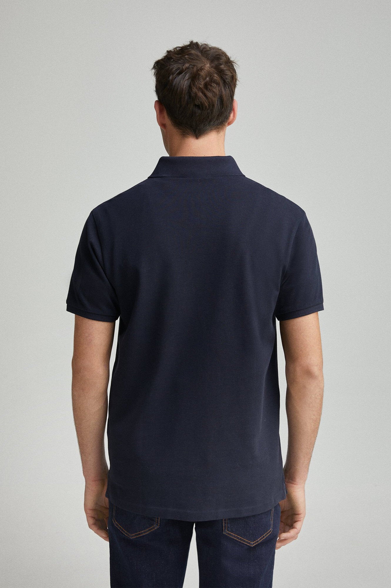 Springfield_Slim Fit Contrast PiquŽ Polo Placket_4589101_10_03