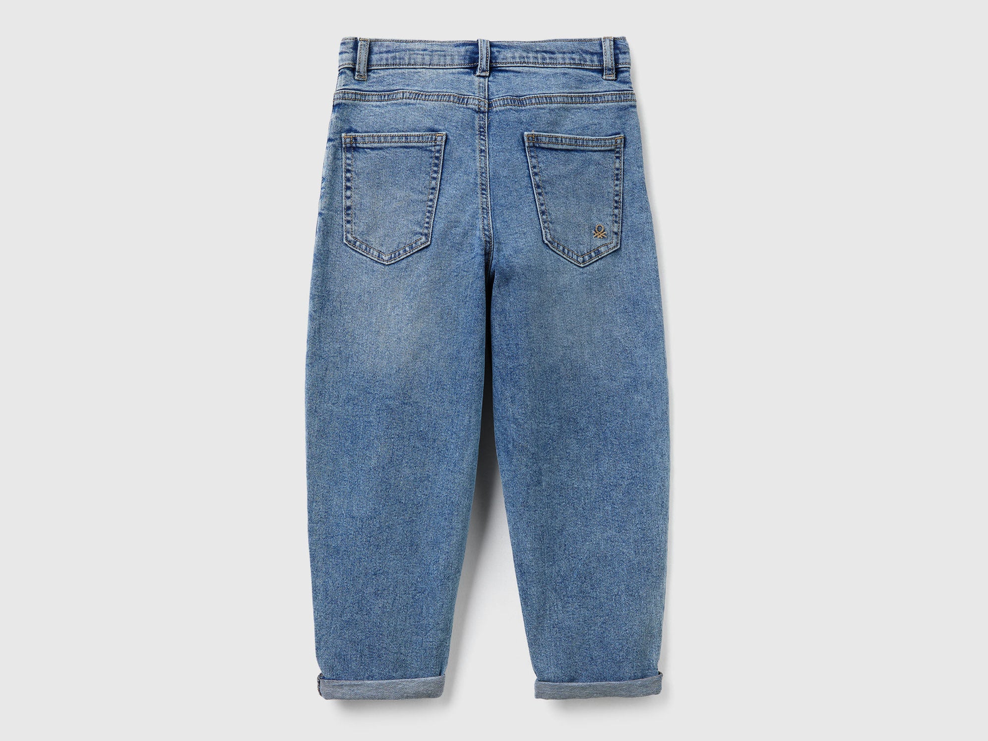 Benetton_Bright Blue_Balloon Fit Jeans_45ONCE046_901_02