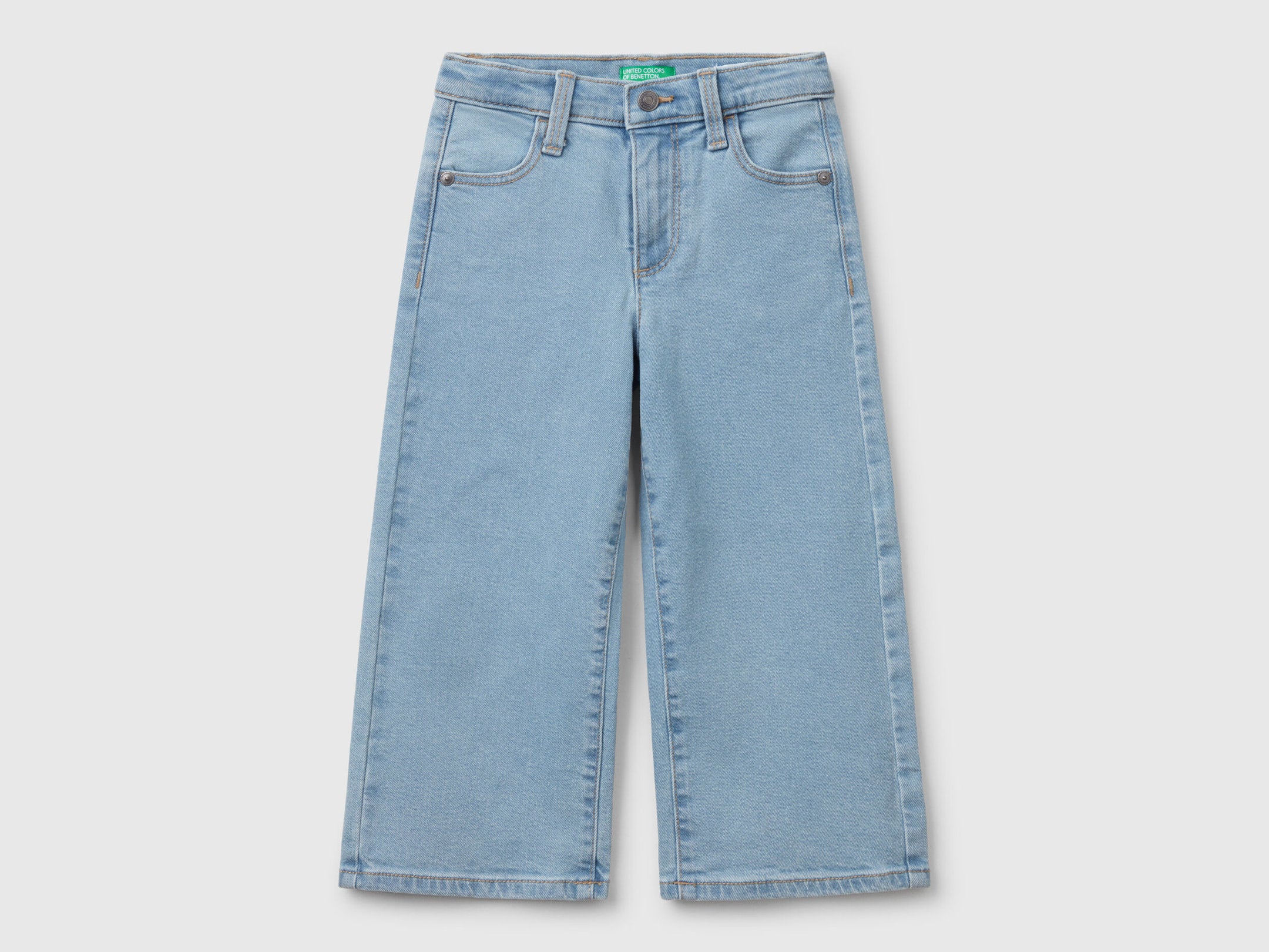 Benetton_Jeans in Recycled Cotton Blend_45ONGE02K_902_01