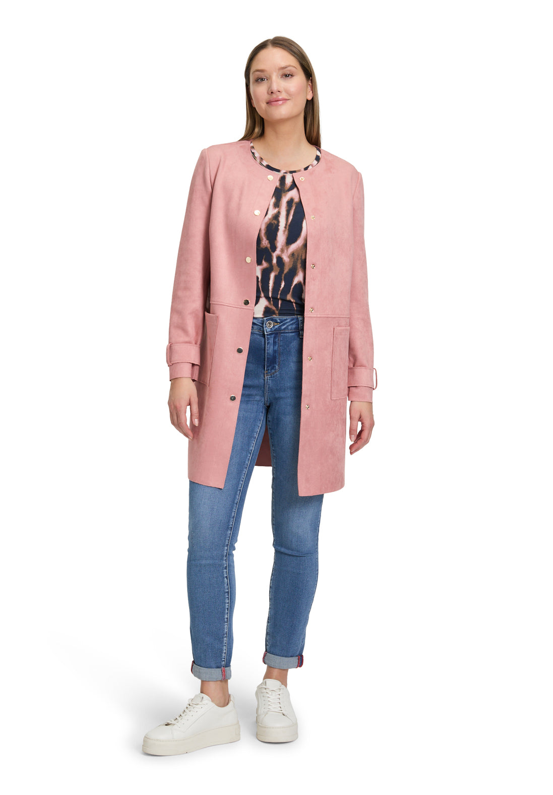 Betty Barclay_Ash Rose_Blazer Jacket Long 1/1 Sleeve_4604-1178_4690_02