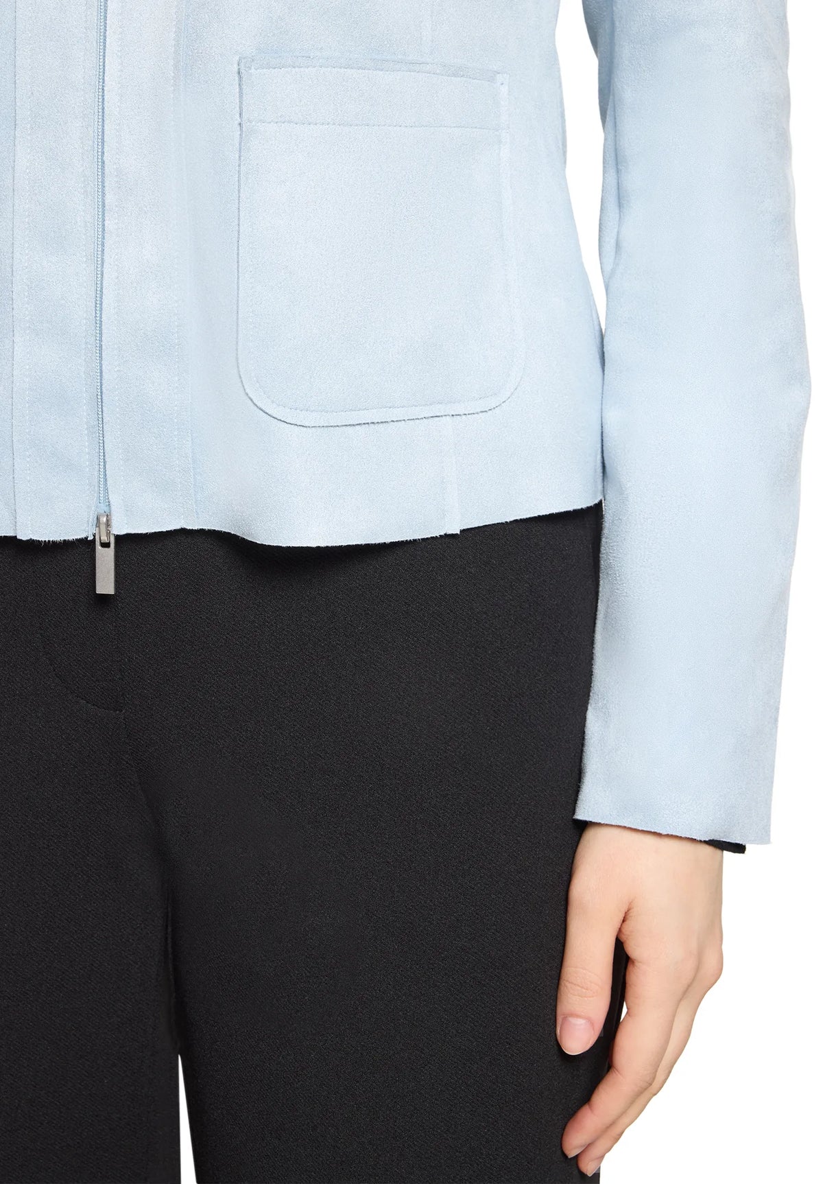 Betty Barclay Blue Fog Women Blazer Jacket SKU: 4613-1178_8470 Image 05