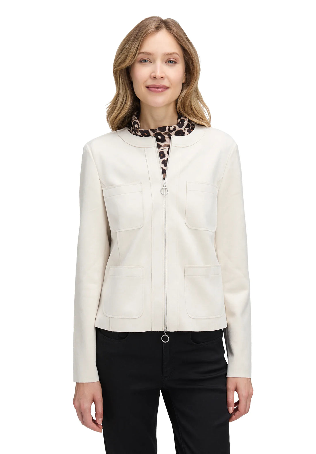 Betty Barclay_Pastel Sand_Blazer Jacket_4613-1178_9104_01