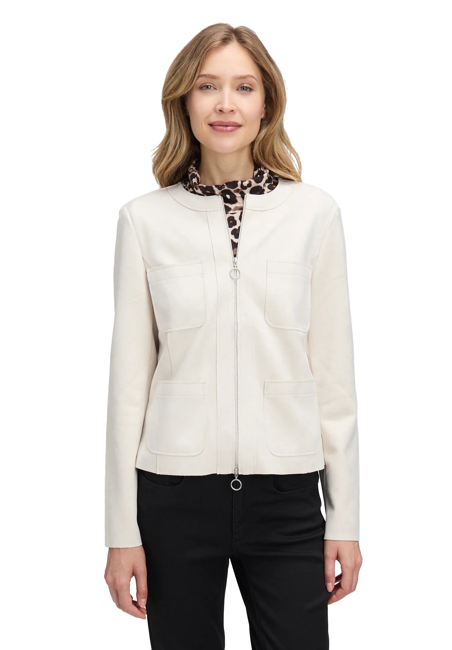 Betty Barclay_Pastel Sand_Blazer Jacket_4613-1178_9104_01