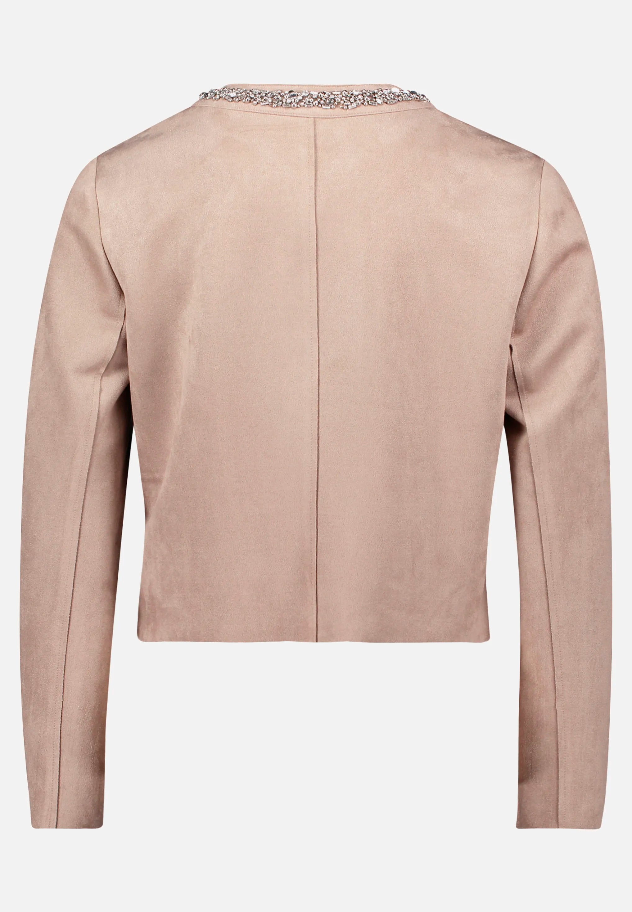 Betty Barclay_Bright Taupe_Blazer Jacket with Patch Pockets_4619-1178_7304_07