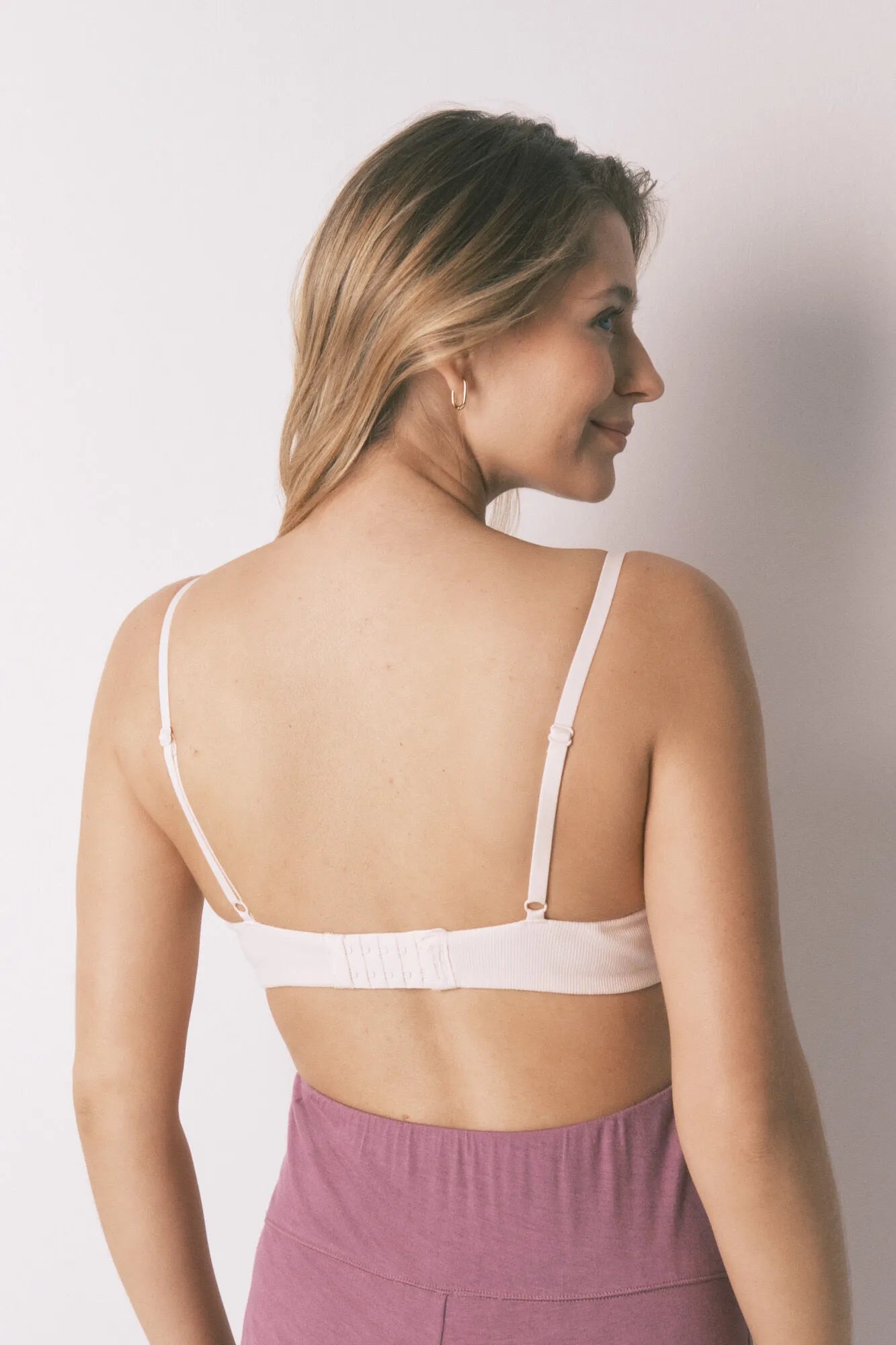 Women Secret Pink Women CHARMING Pink "Maternity" Triangle Padded Bra SKU: 4653916_70 Image 04