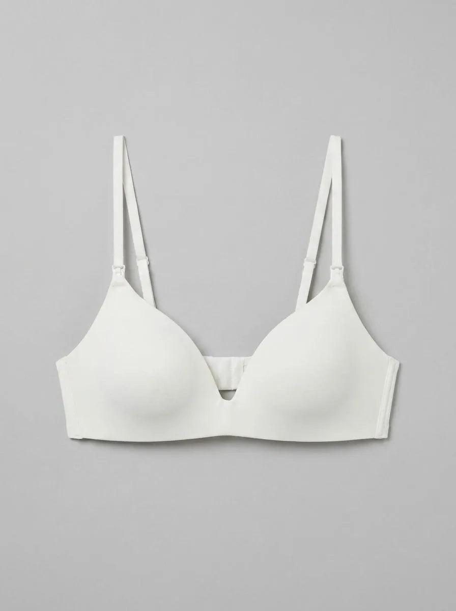 Women Secret_Ivory_White Maternity Triangle Padded Bra Lovely_4653918_96_00