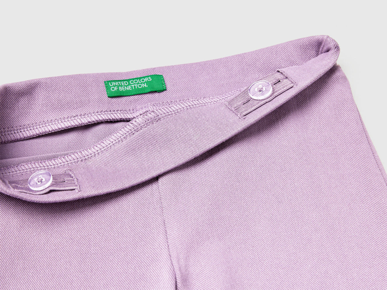 Benetton_Lavender_Stretch Cotton Trousers_46D6GF02M_0W1_03