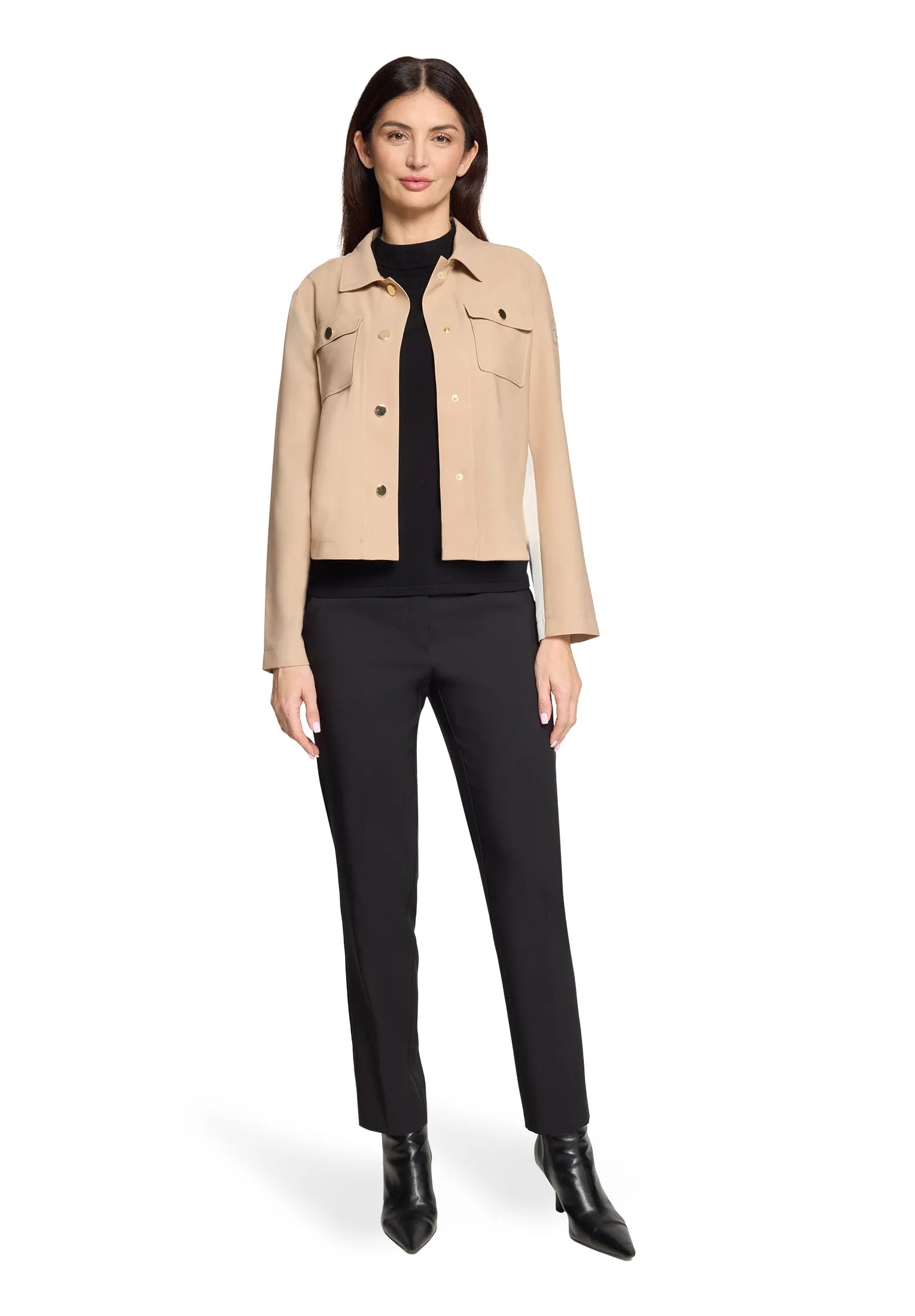 Betty Barclay Natural Women Overshirt with Pockets SKU: 4713-2924_7022 Image 02