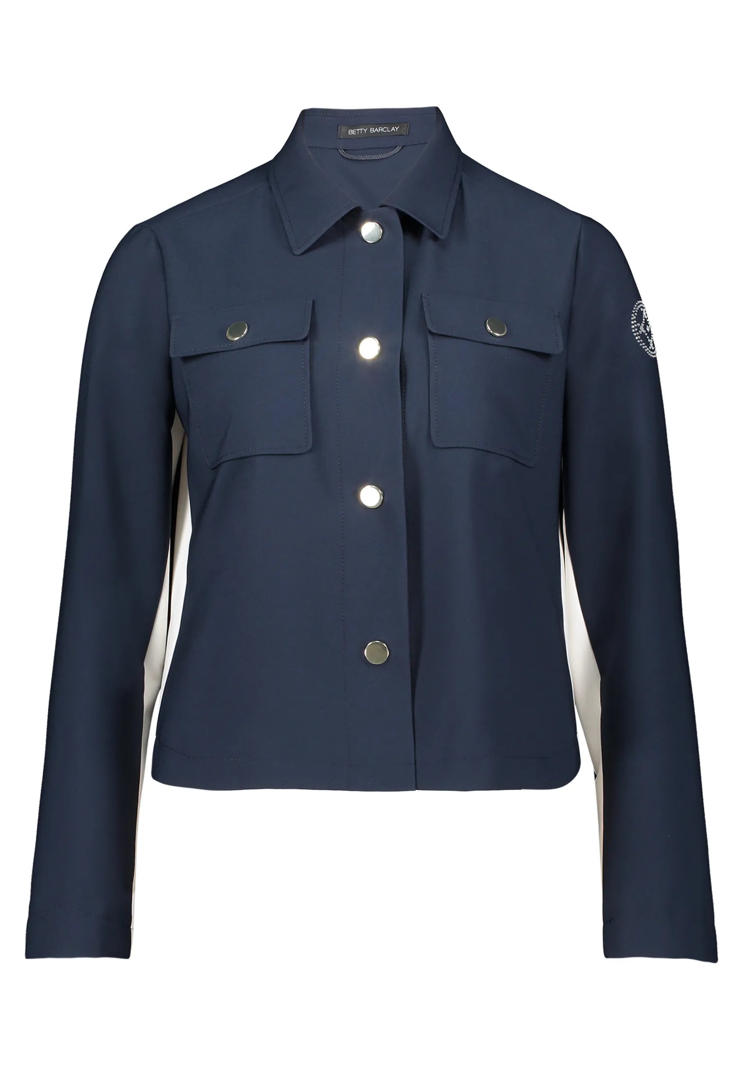 Betty Barclay Dark Sky Women Overshirt with Pockets SKU: 4713-2924_8345 Image 07